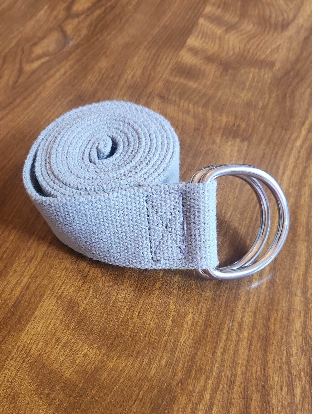 Gaiam Gray Yoga Strap Band